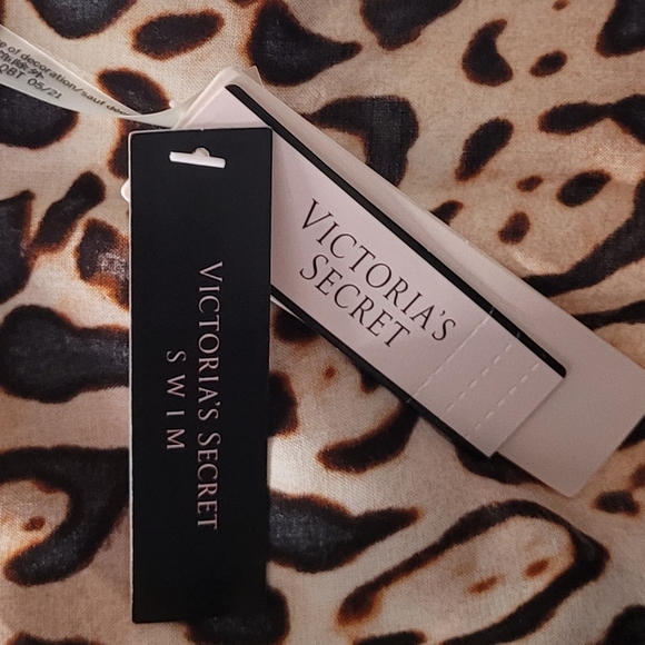 Victoria's Secret SWIM Bikini Cover Up Kimono Style Animal Print - Picture 8 of 10